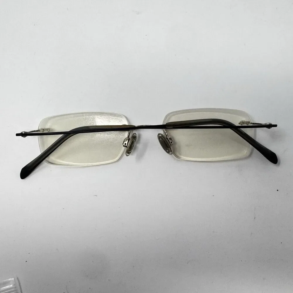 Charmant CH8333 WP Titanium Rimless Eyeglass Frames 49-19-140 Made in Japan